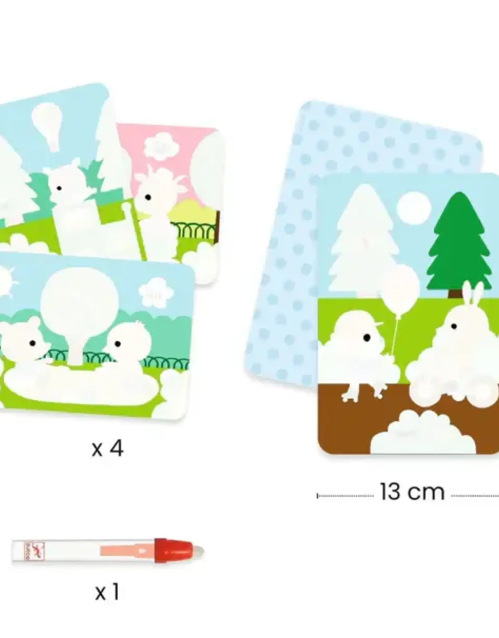 Djeco PG In the Park Magic Coloring