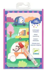 Djeco PG On the Road Magic Coloring