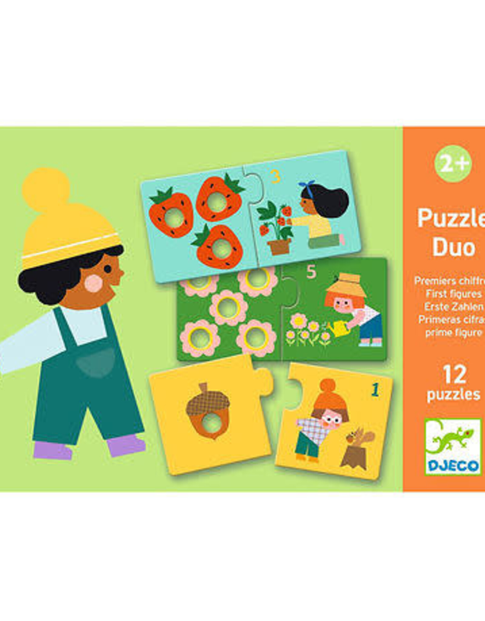 Djeco Puzzle Duo First Figures