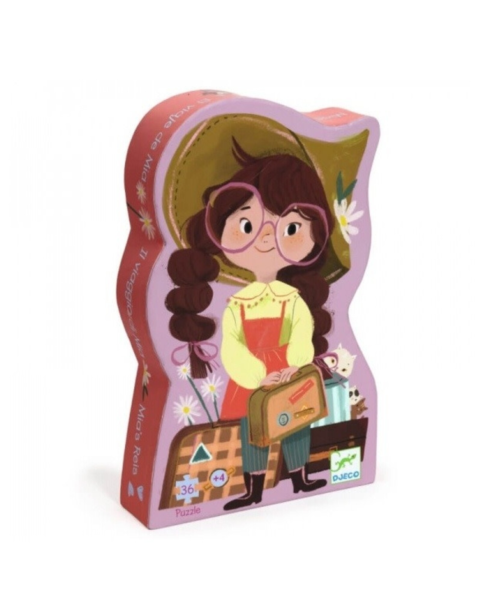 Djeco 36pc Puzzle: Silhouette Mia's Journey