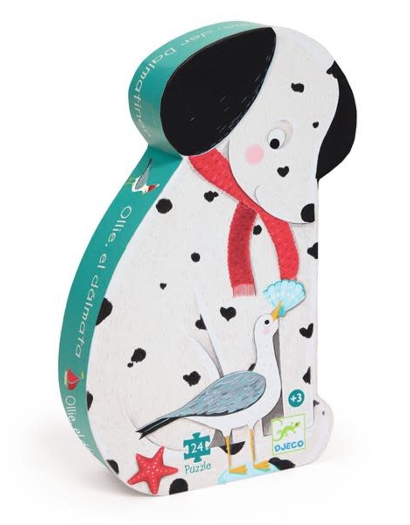 Djeco 24pc Puzzle: Silhouette Ollie the Dalmatian