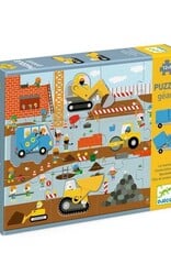 Djeco Giant Floor Puzzle Construction Site