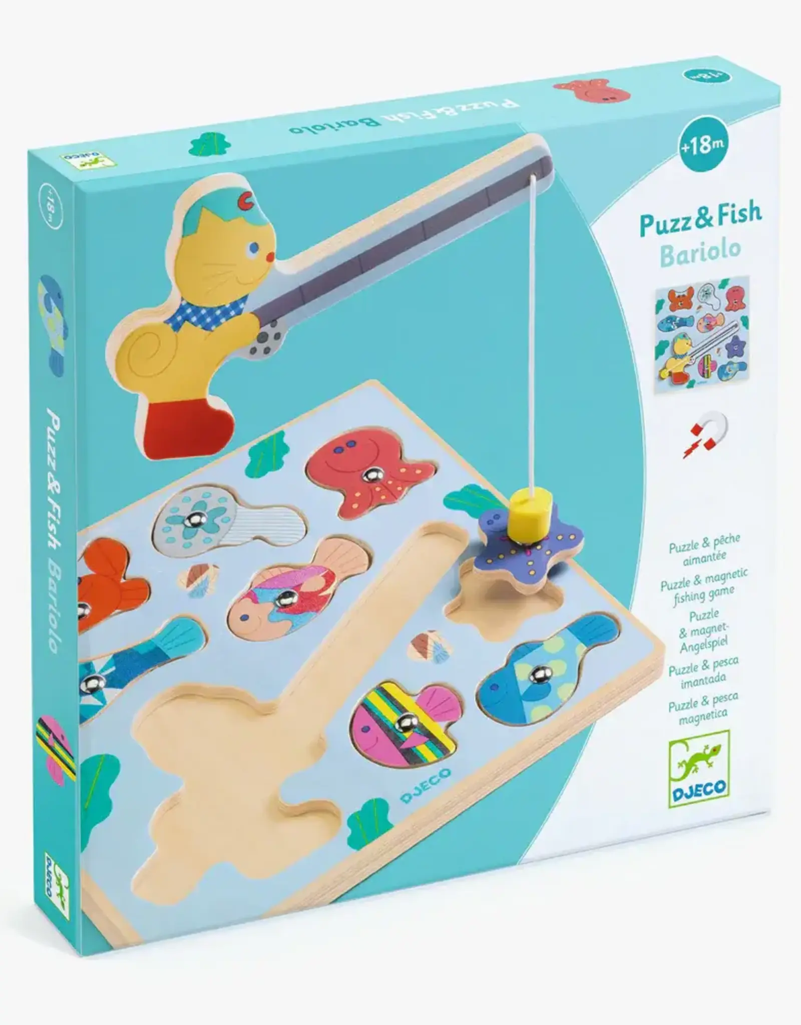Djeco Puzz & Fish Bariolo