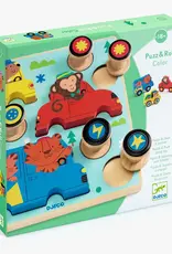 Djeco Puzz & Roll Color