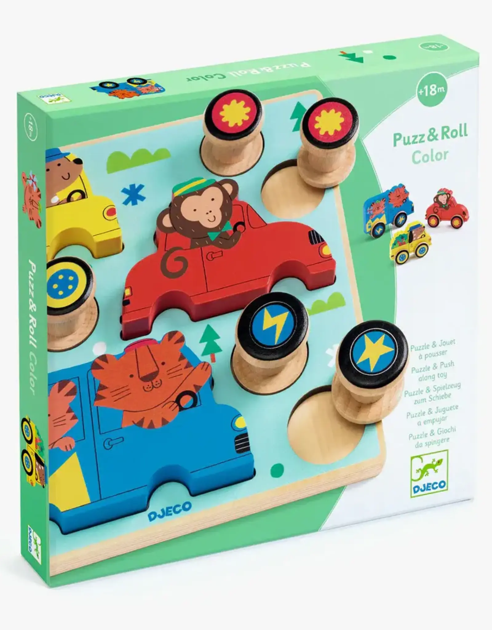 Djeco Puzz & Roll Color