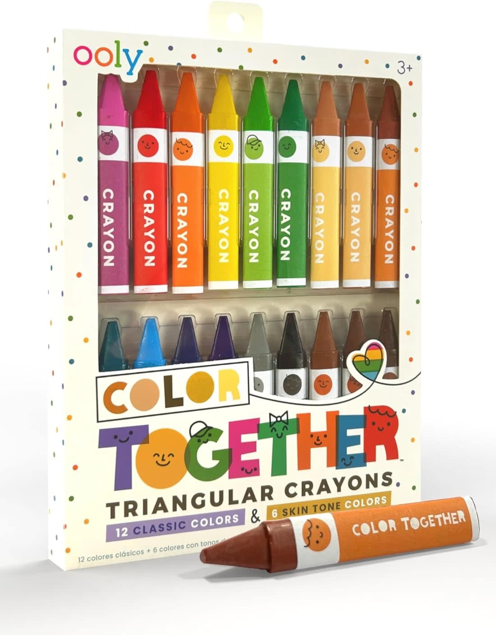 Ooly Color Together: Crayons (Set  of 18)