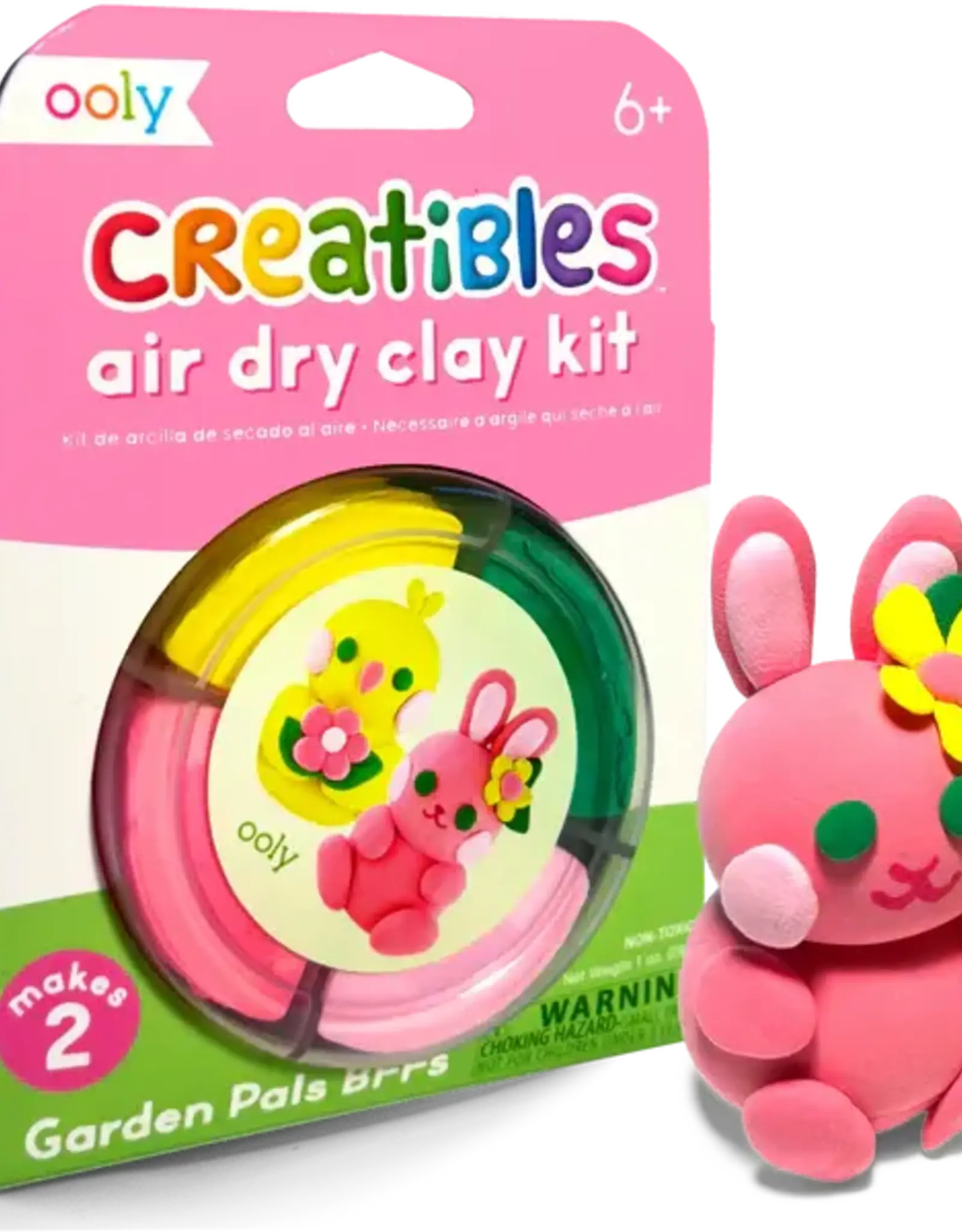 Ooly Creatibles: Air Dry Clay BFFs  Kit - Garden Pals