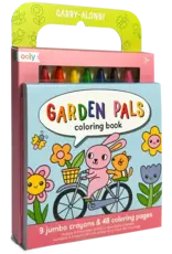 Ooly Carry-Along: Coloring Book  Set - Garden Pals