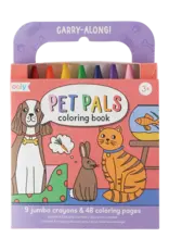 Ooly Carry-Along: Coloring Book  Set - Pet Pals
