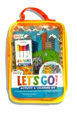 Ooly Let's Go!: Activity & Coloring  Kit - Kitty In The City