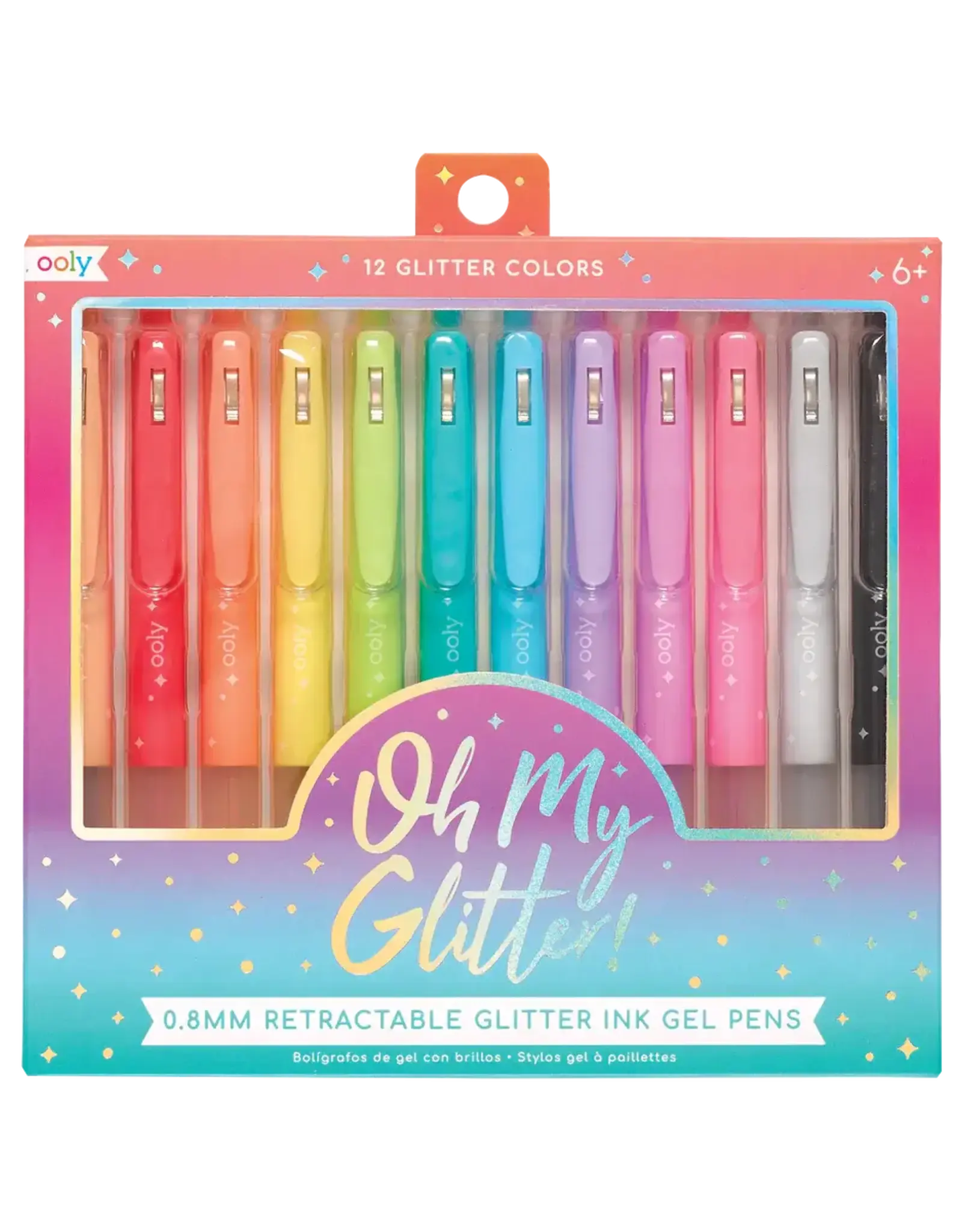 Ooly Oh My Glitter! Gel Pens-set of 12