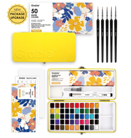 Grabie All-in-One Premium Watercolor Set of 50