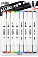 ArtSkills Dual-Tipped Blendable Markers, 8 Markers