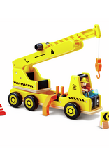 Hape Mobile Crane & Construction Set