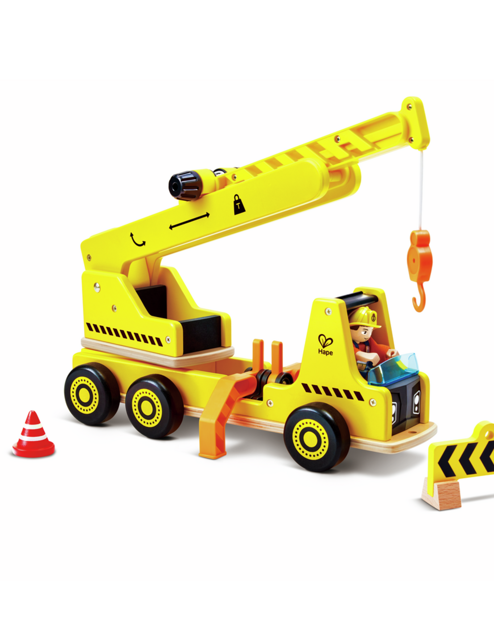 Hape Mobile Crane & Construction Set