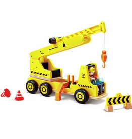 Hape Mobile Crane & Construction Set