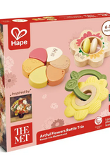Hape Artful Flowers Rattle Trio
