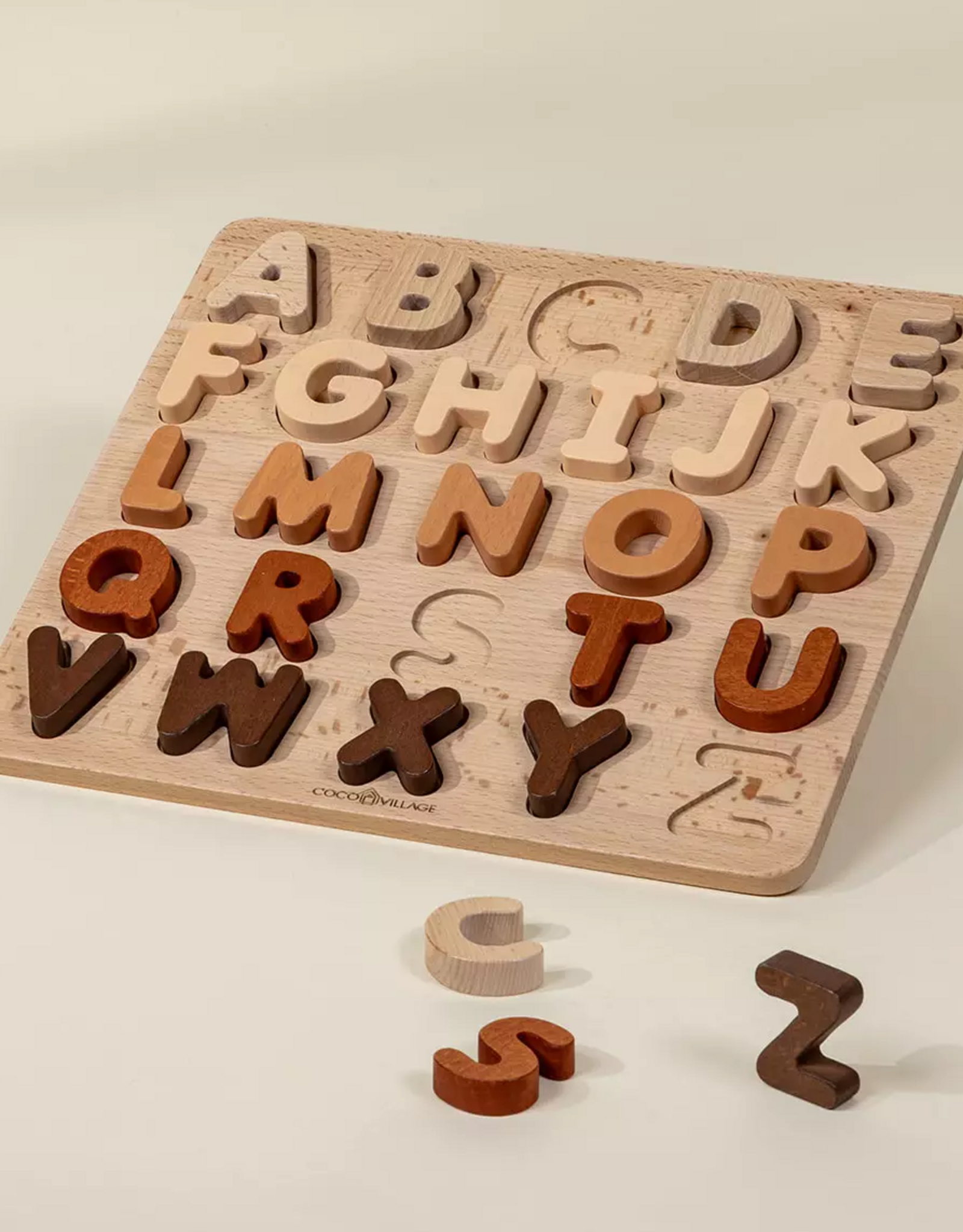 Coco Village Wooden Alphabet Set