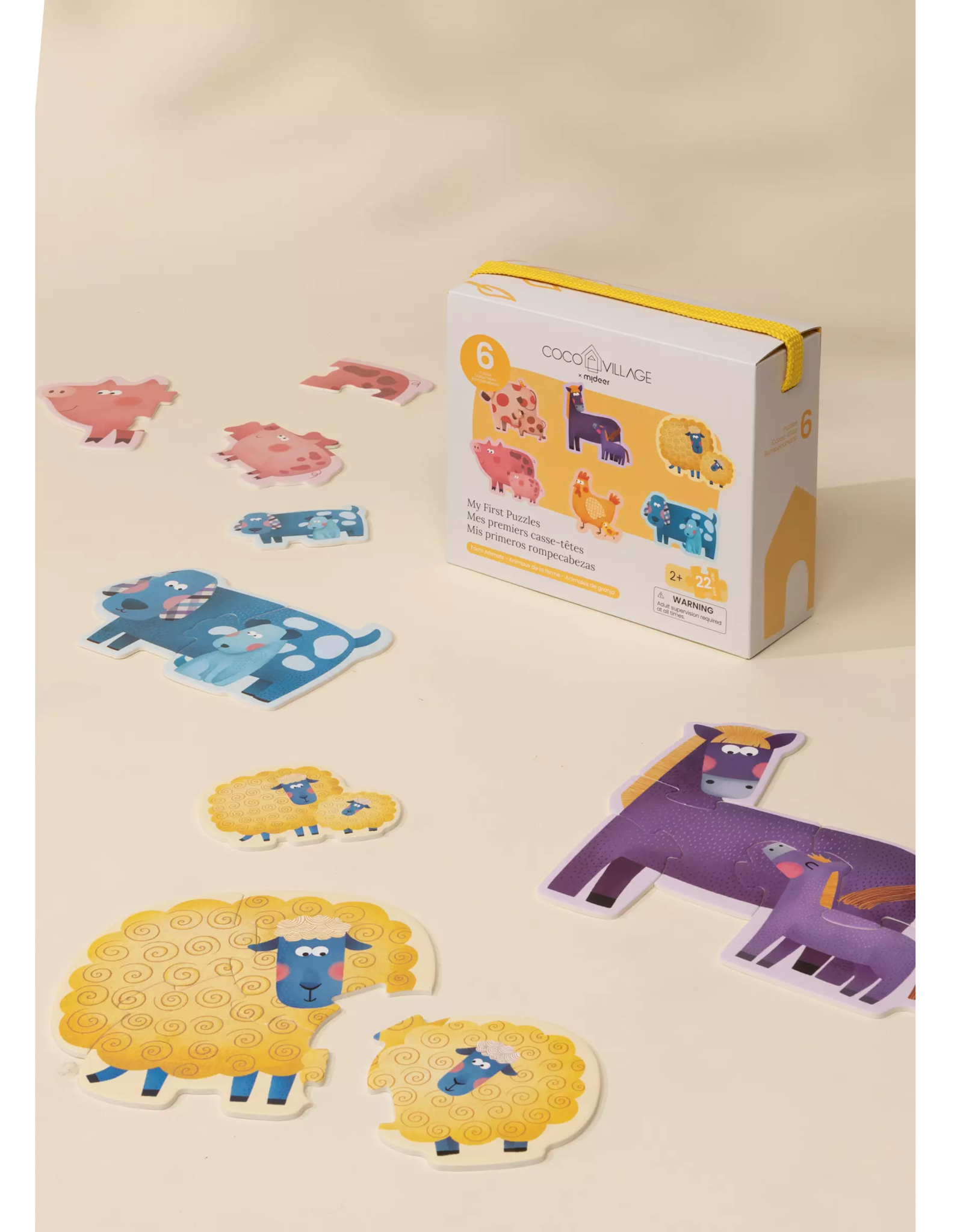 Coco Village My first Puzzles - Farm Animals