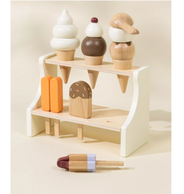 Coco Village Wooden Ice Cream Stand and Accessories