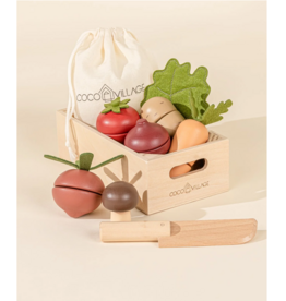 Coco Village Wooden Vegetables Playset