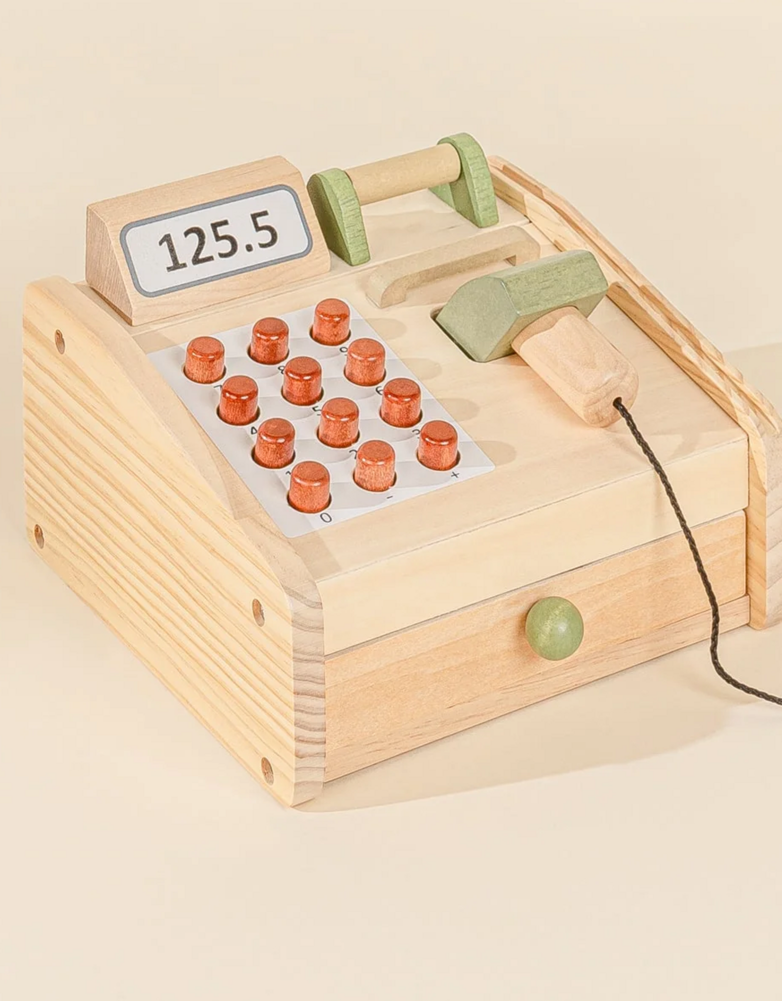 Coco Village Wooden Cash Register