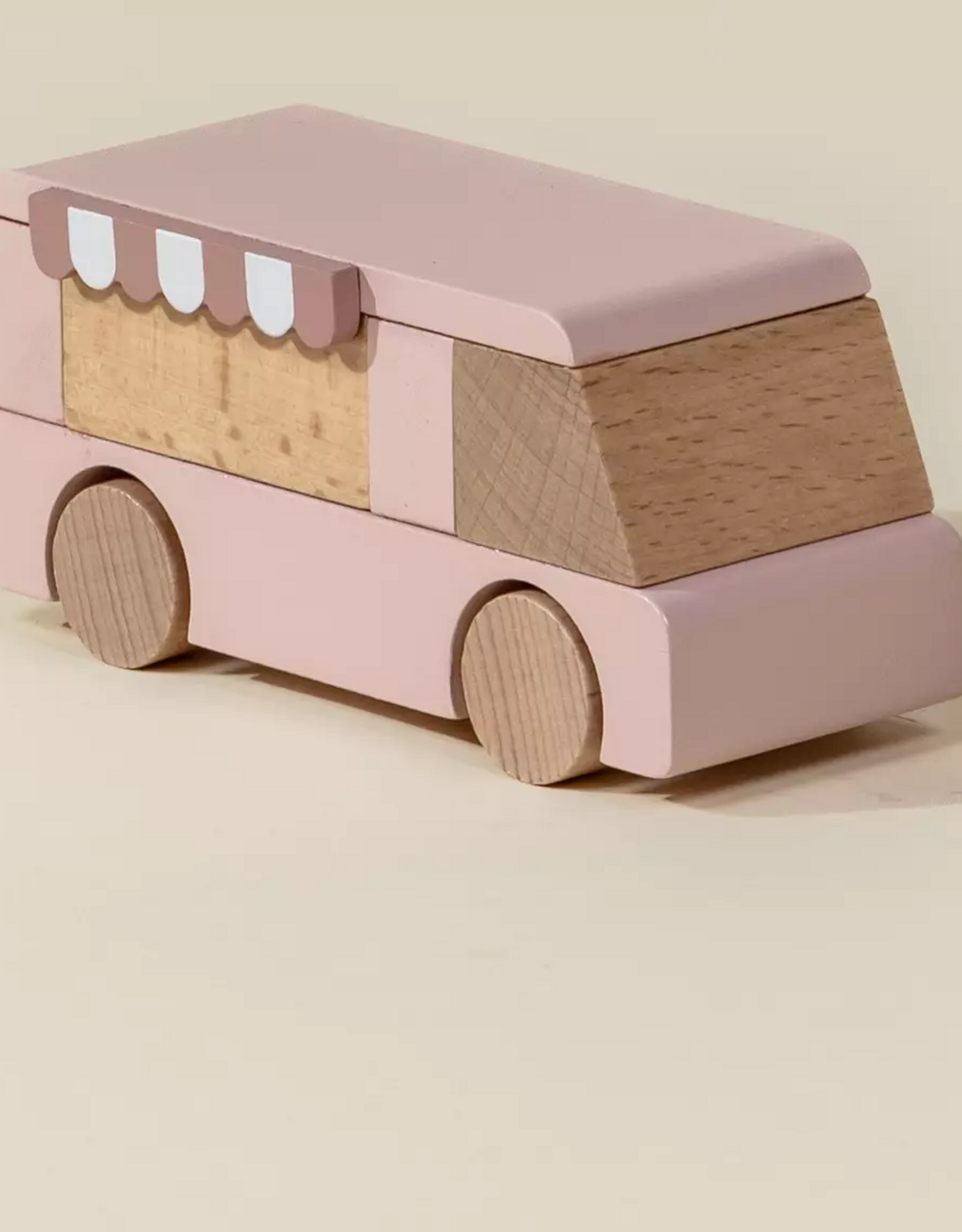 Coco Village Wooden Vehicle - Bakery Truck