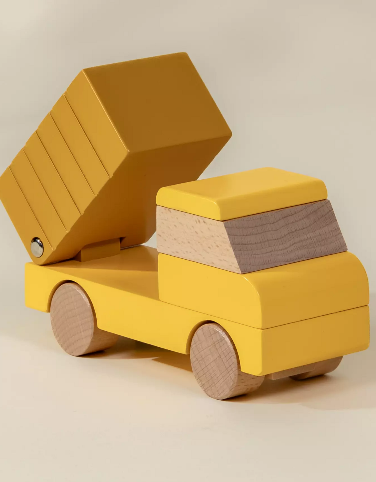 Coco Village Wooden Construction Vehicle - Dump Truck