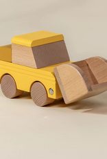 Coco Village Wooden Construction Vehicle - Bulldozer