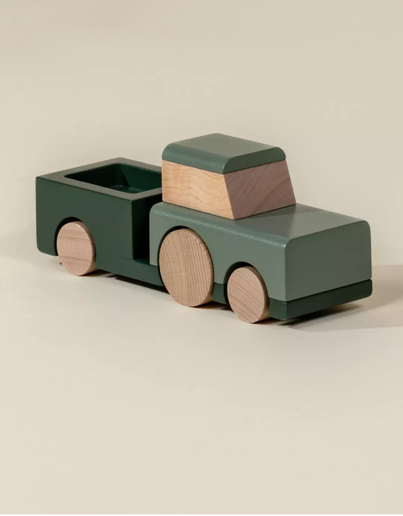 Coco Village Wooden Vehicle - Farm Tractor