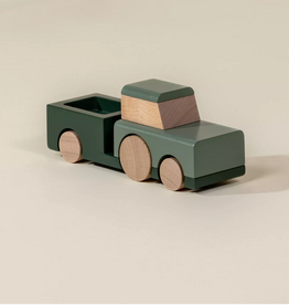 Coco Village Wooden Vehicle - Farm Tractor