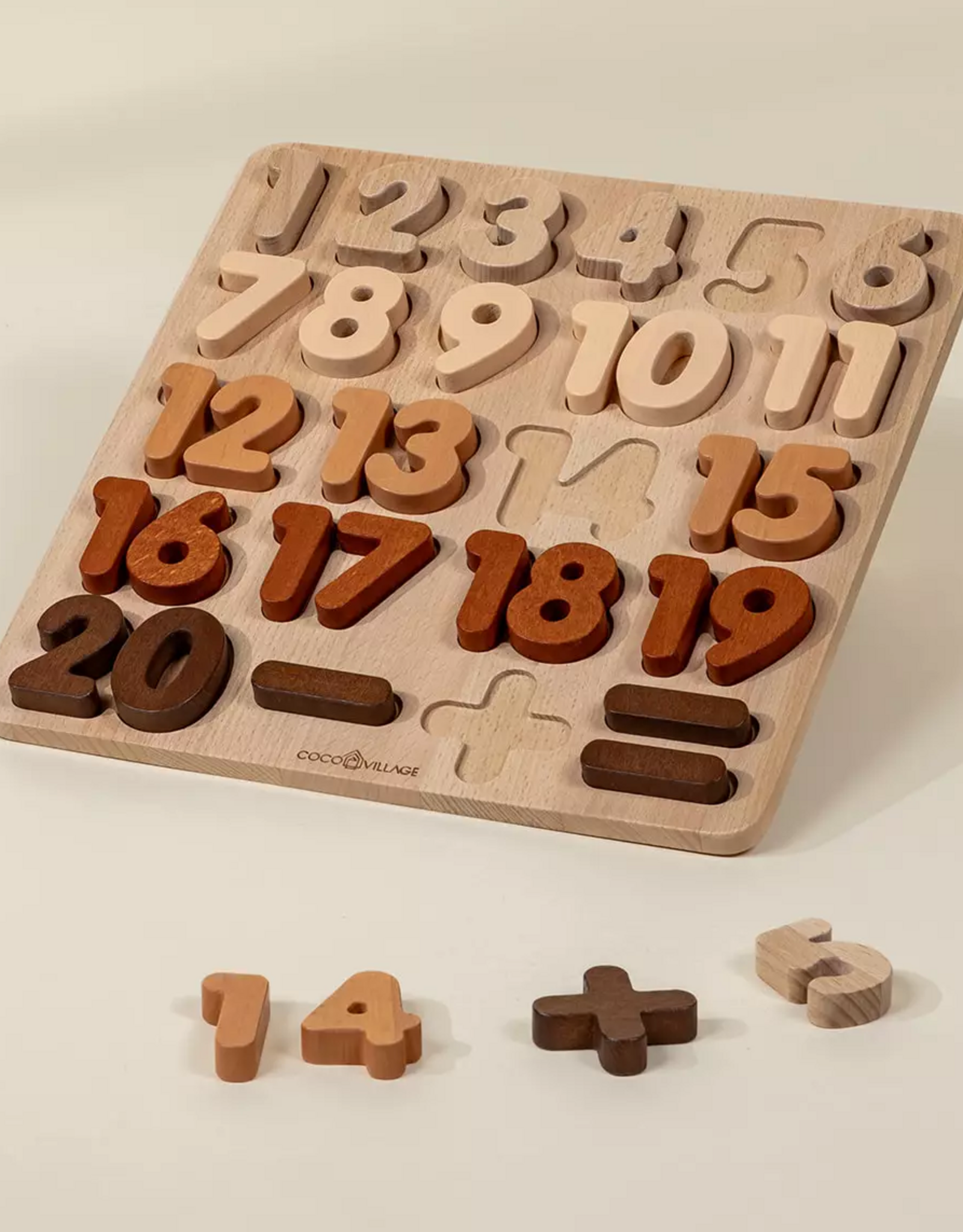 Coco Village Wooden Numbers Set