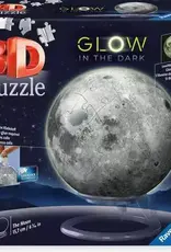 Ravensburger 72pc 3D Puzzle: Glow in the Dark Moon