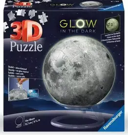 Ravensburger 72pc 3D Puzzle: Glow in the Dark Moon