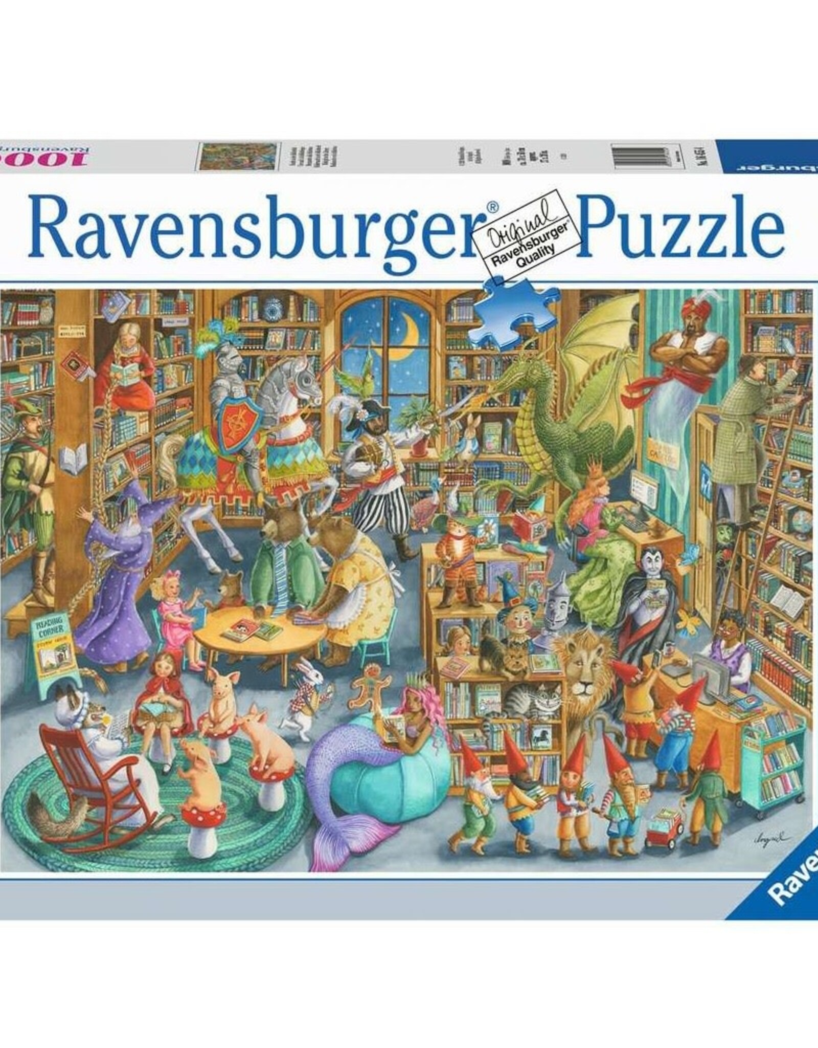 Ravensburger 1000 Pc Puzzle: Midnight at the Library