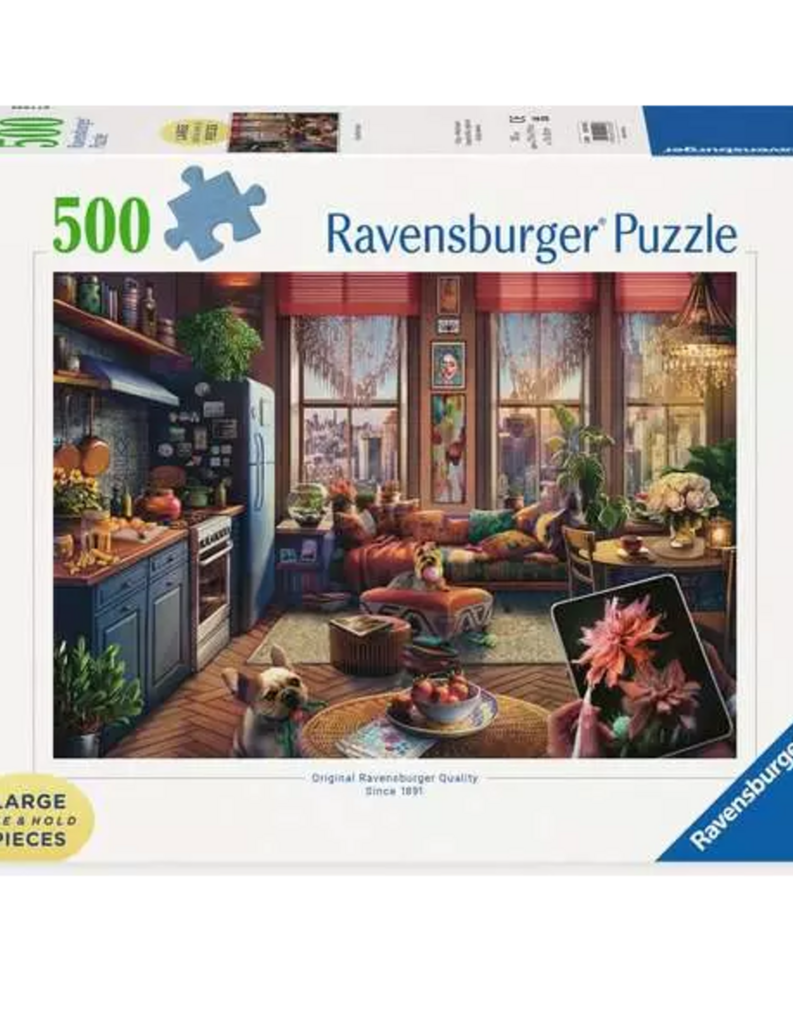 Ravensburger 500pc Puzzle: Cozy BoHo Studio Large  Format