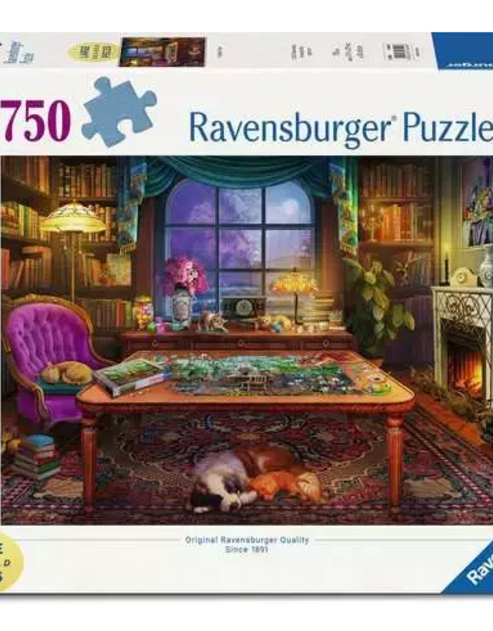 Ravensburger 750pc Puzzle: Puzzler's Place Large Format