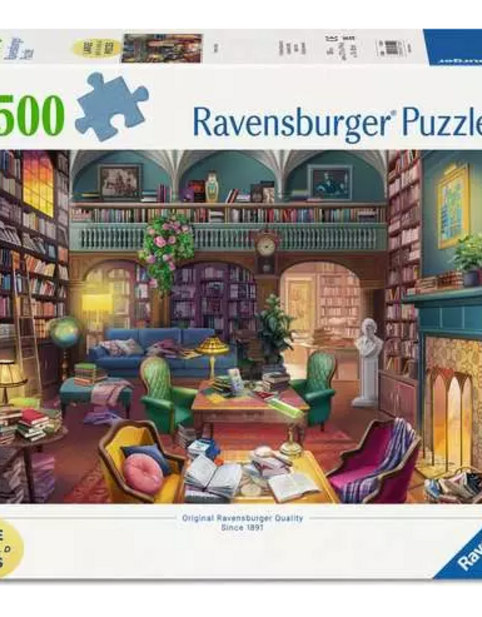 Ravensburger 500pc Puzzle: Dream Library
