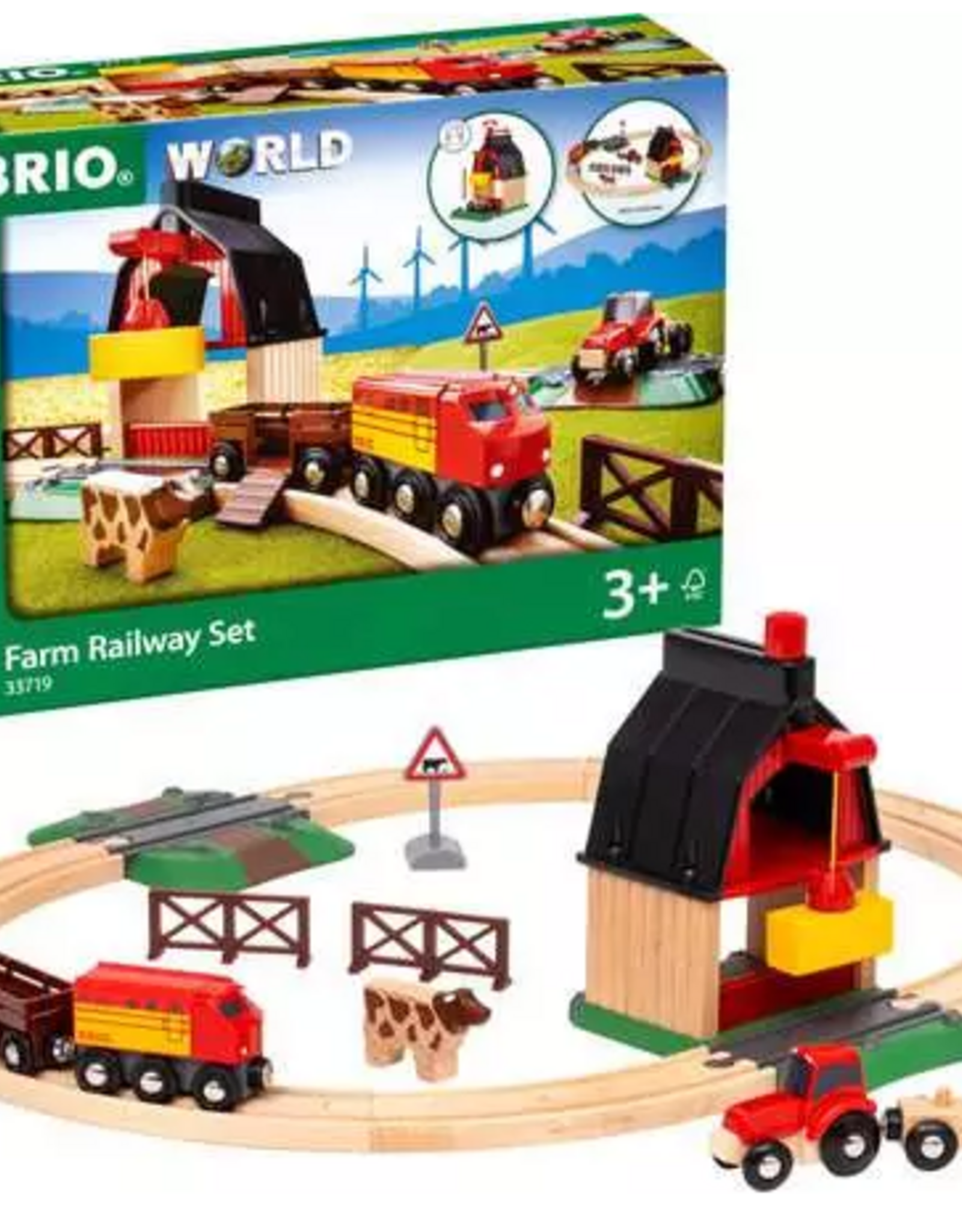 Ravensburger BRIO Farm Railway Set