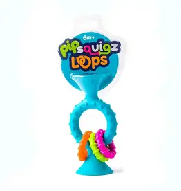 Fat Brain Toy Co Pip Squigz Loops: Teal