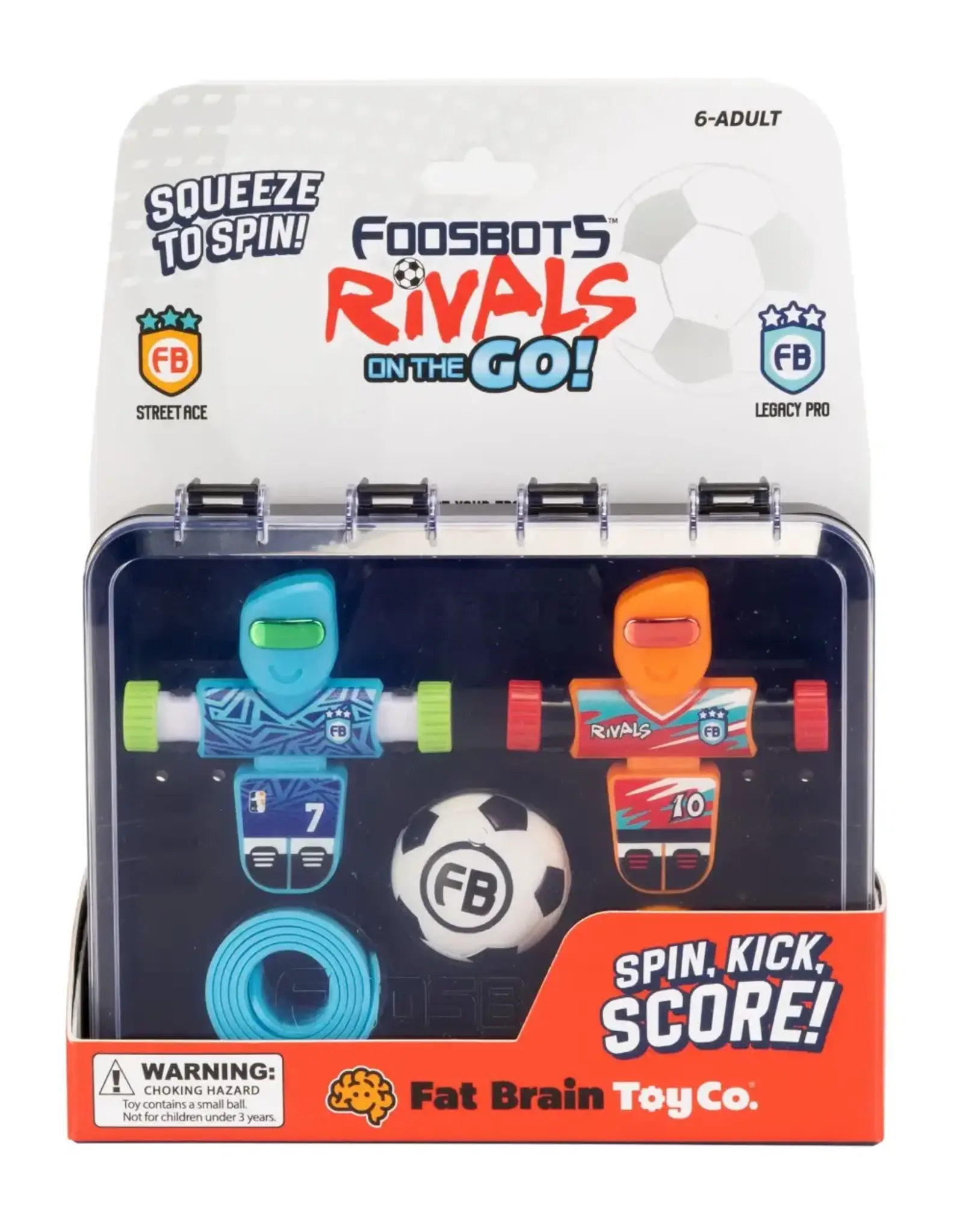 Fat Brain Toy Co Foosbots On the Go! - Rivals  Edition