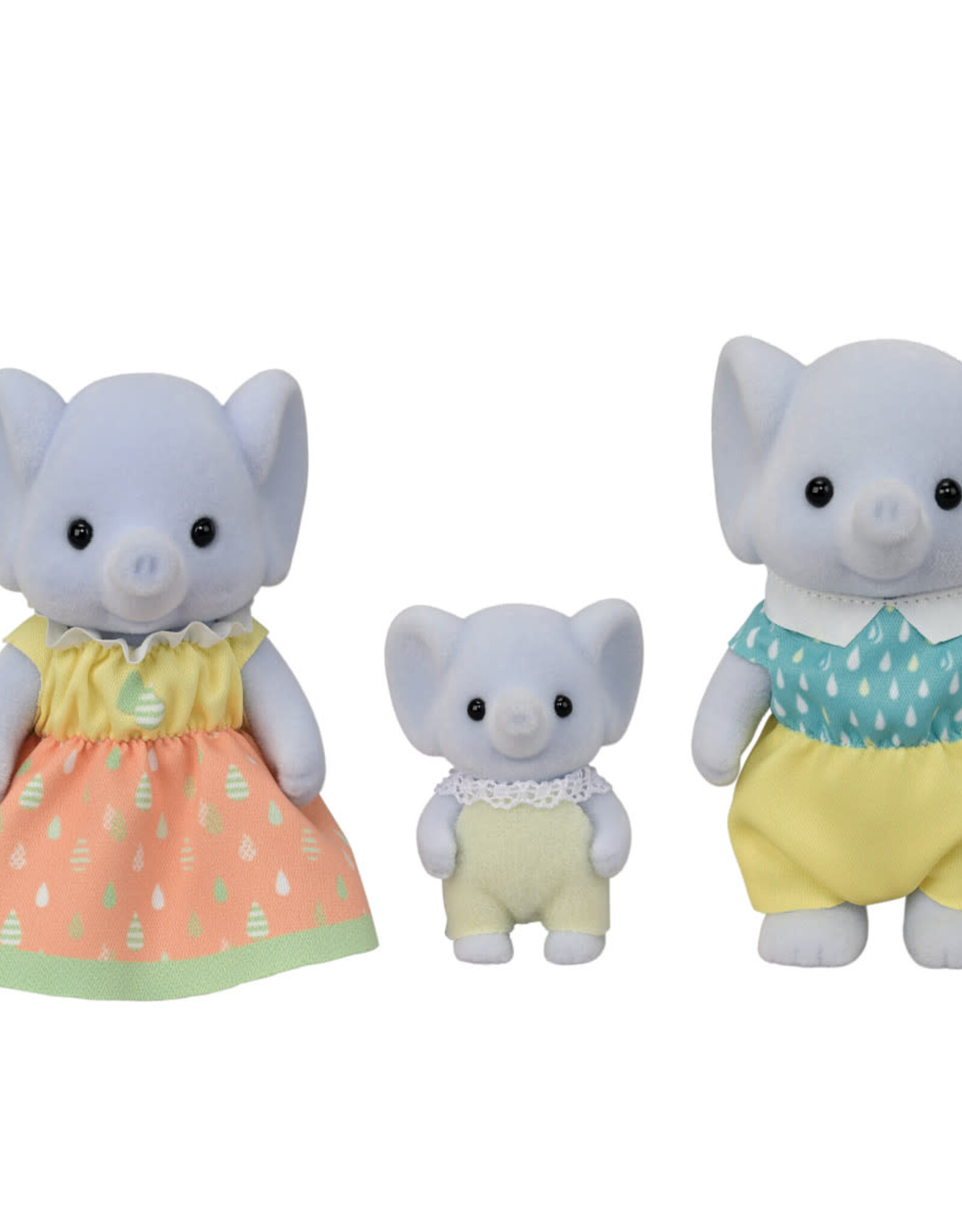 Epoch Everlasting Play Elephant Family Trio