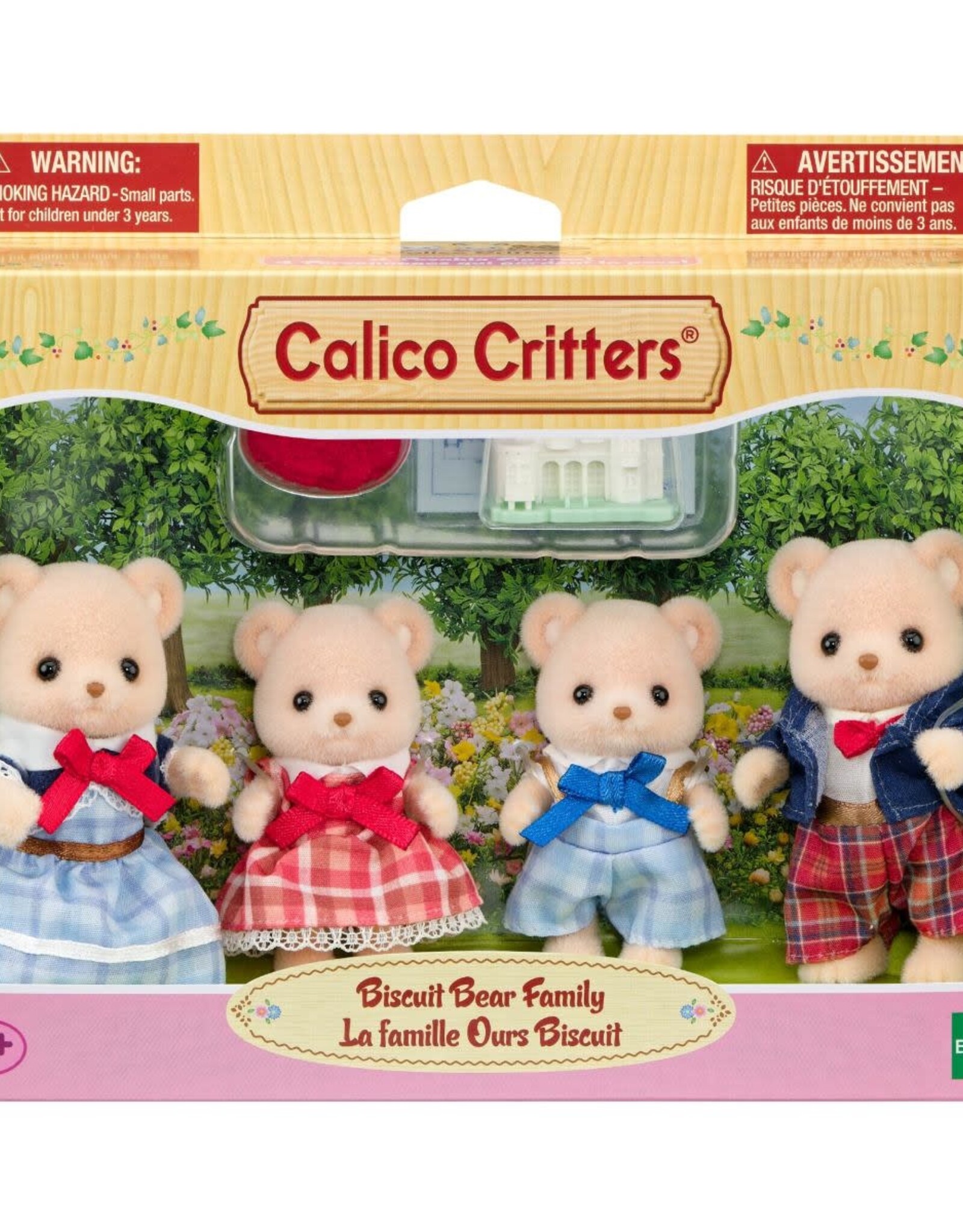 Epoch Everlasting Play Critters Biscuit Bear Family