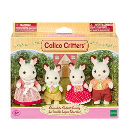 Epoch Everlasting Play Chocolate Rabbit Family