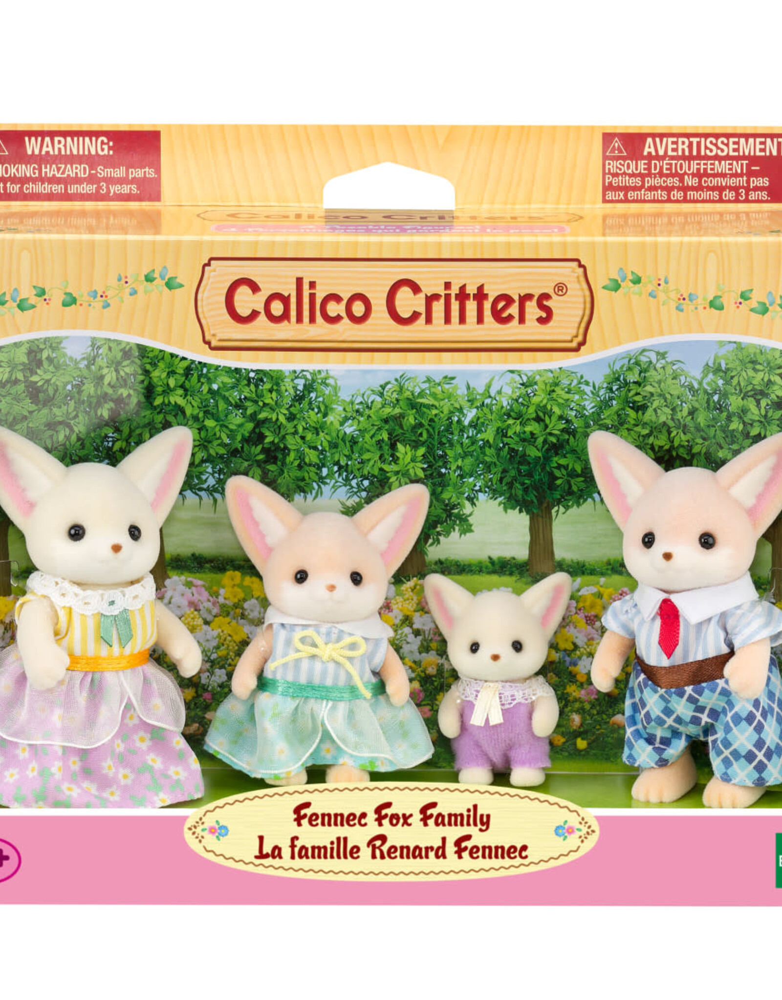 Epoch Everlasting Play Fennec Fox Family