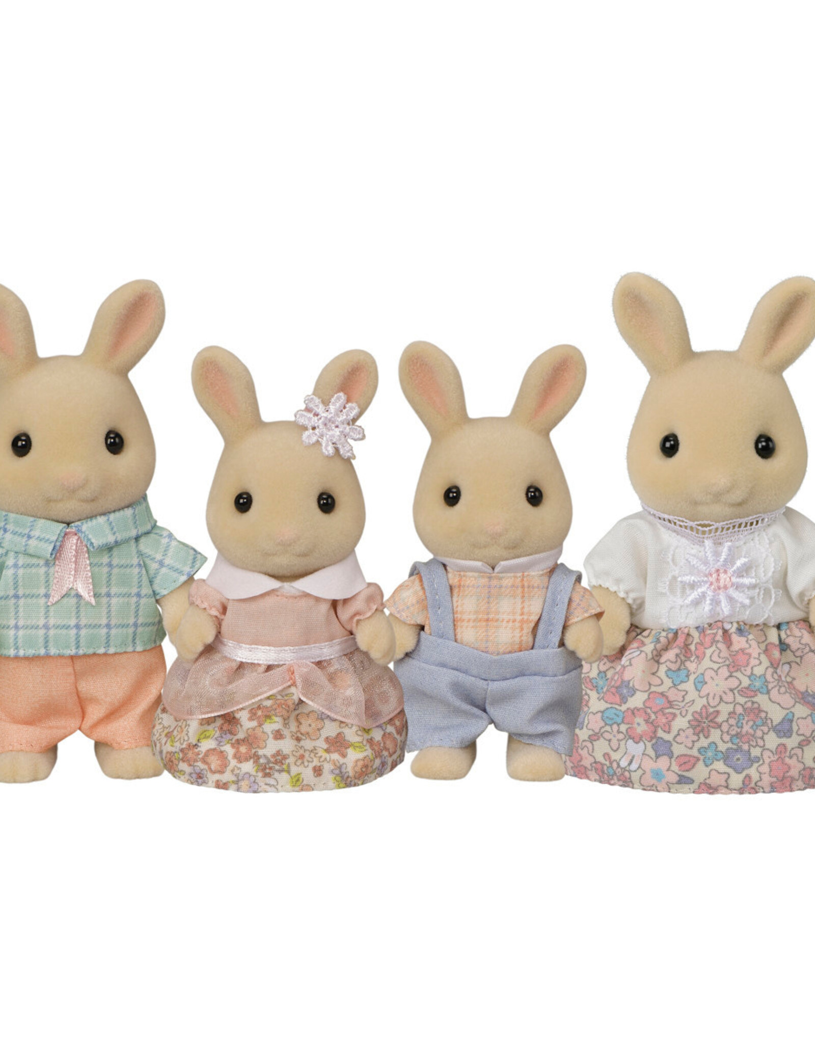 Epoch Everlasting Play Milk Rabbit Family