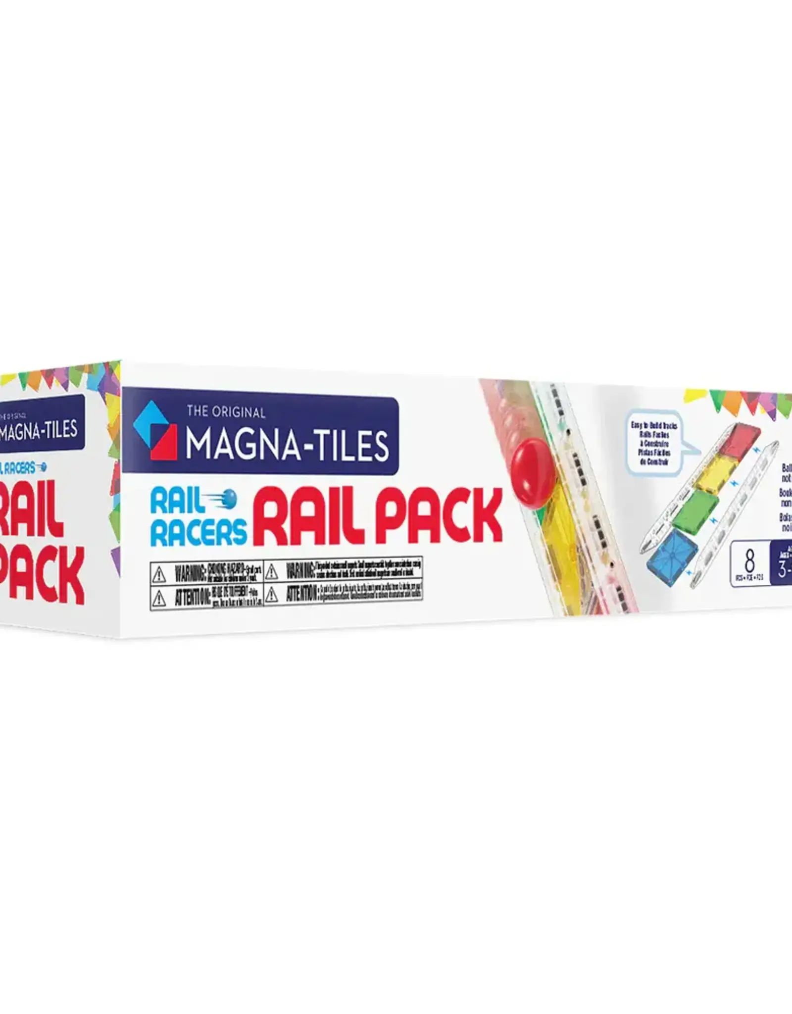 Magna-Tiles Magna-tiles: Rail Racers Rail Pack