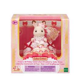 Epoch Everlasting Play Happy Birthday Freya - Strawberry Cake Dress
