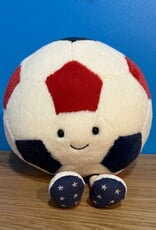 Jellycat Amuseables USA Soccer Ball
