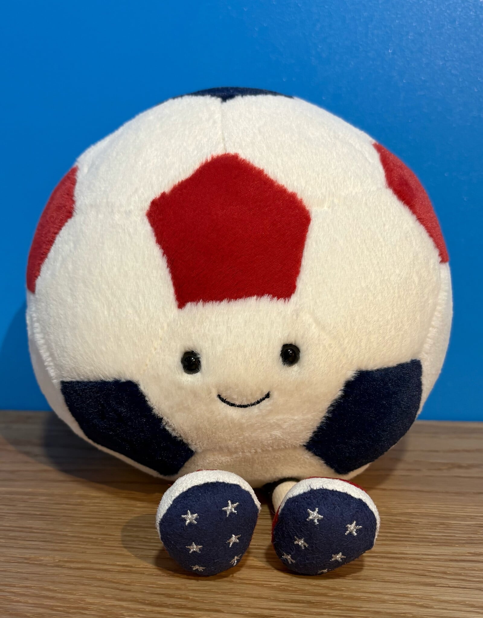 Jellycat Amuseables USA Soccer Ball